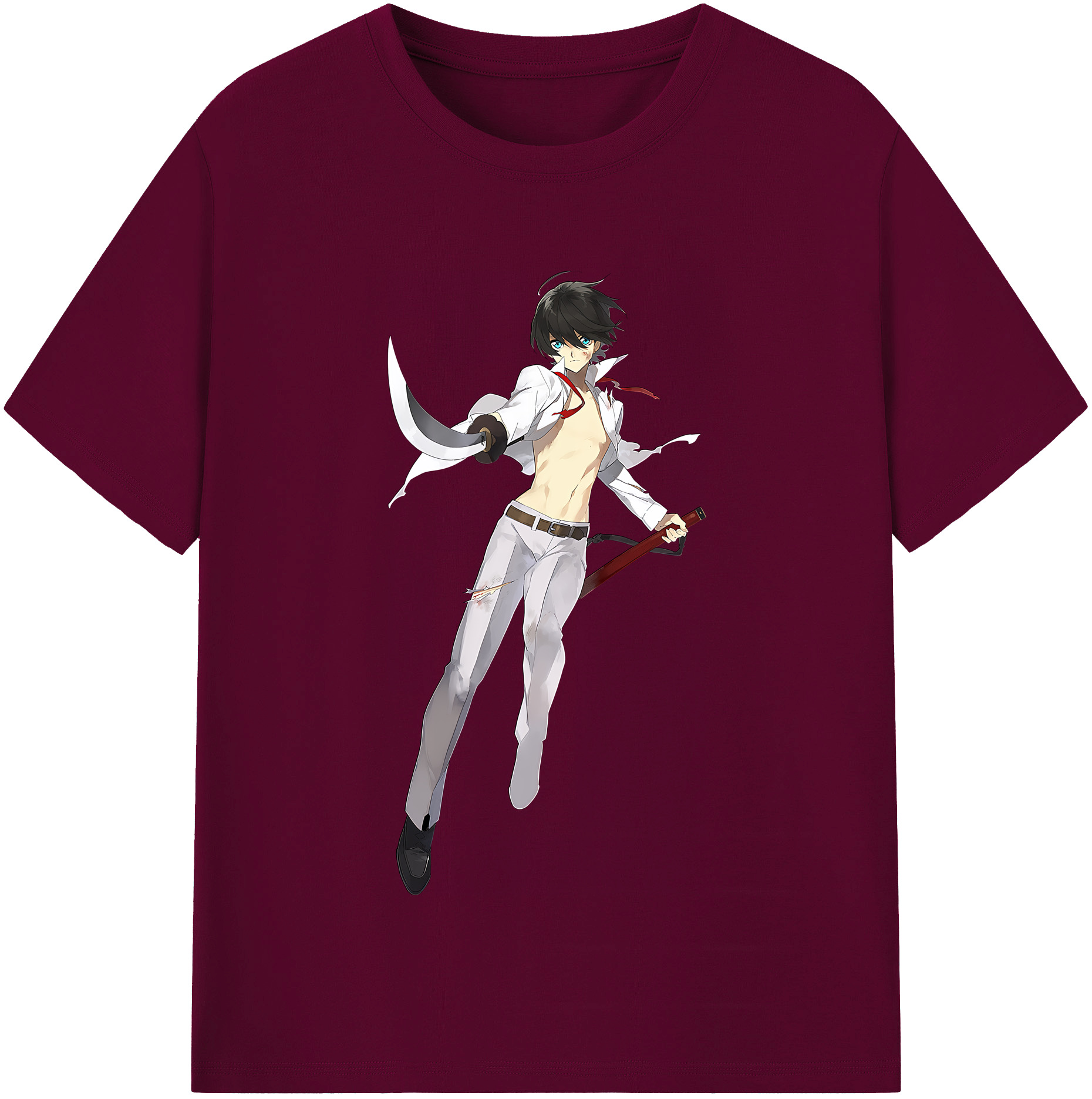 （画像用） 刀剣乱舞 Touken Ranbu レディースカジュアルプリントTシャツ（綿100％）